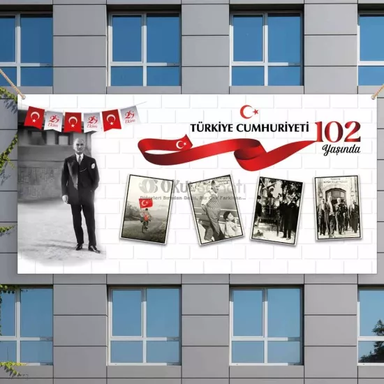 29 Ekim Cumhuriyet Bayramı Okul Panosu Afişi