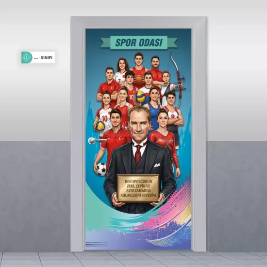 Beden Eğitimi ve Spor Odası Kapı Giydirme | Atatürk