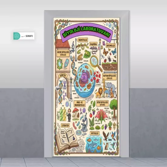 Biyoloji Laboratuvarı Kapı Giydirme