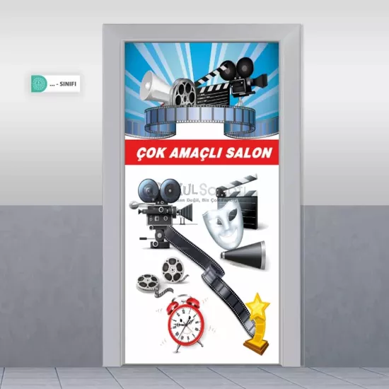 Çok Amaçlı Salon  Kapı Giydirme