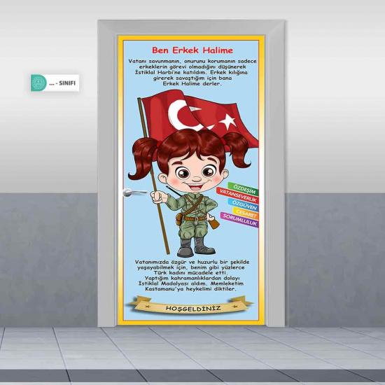 Erkek Halime Kapı Giydirme
