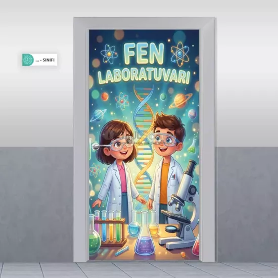 Fen Laboratuvarı Kapı Giydirme