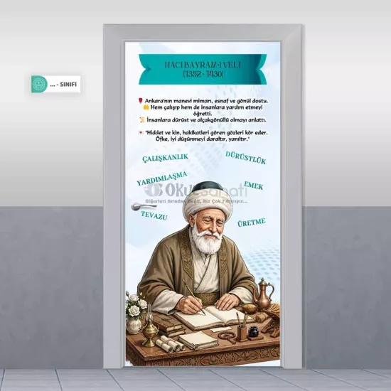 Türk Büyükleri Kapı Giydirme | Hacı Bayram-ı Velî