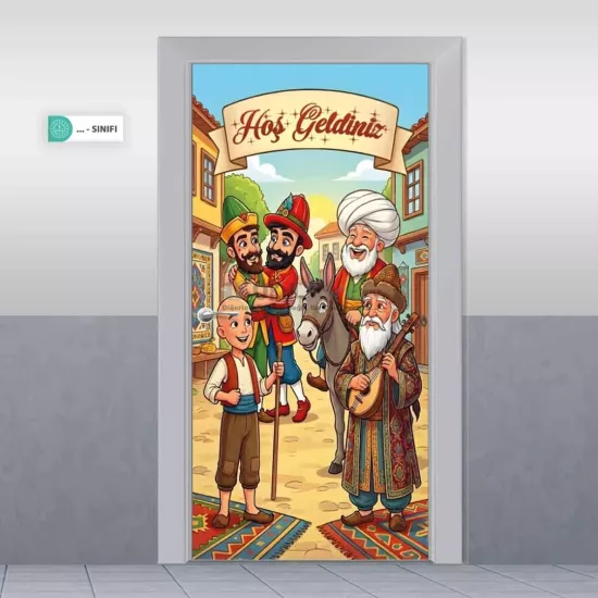 İlkokul & Anasınıfı Kapı Giydirme | Hoş Geldiniz