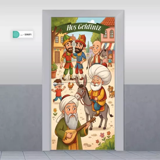 İlkokul & Anasınıfı Kapı Giydirme | Köy Meydanı