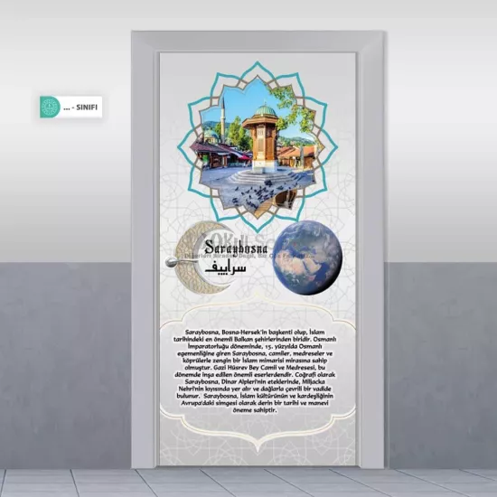 İslam Şehirleri  İmam Hatip Kapı Giydirme | Saraybosna