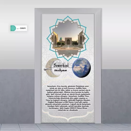 İslam Şehirleri  İmam Hatip Kapı Giydirme | Semerkant