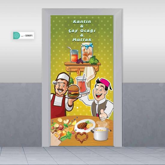Kantin Mutfak Çay Ocağı Kapı
