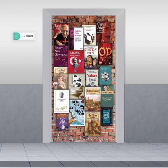 Kitap Kapakları Kapı Giydirme, Türkçe Kapı Giydirme, Edebiyat Kapı Giydirme, Ortaokul Kapı Giydirme, Lise Kapı Giydirme, İmam Hatip Kapı Giydirme