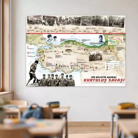 Kurtuluş Savaşı Okul Posteri