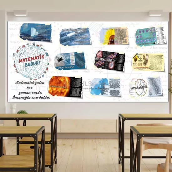 Matematik Dersi Okul Posteri | Matematik Budur