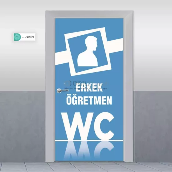Wc Kapı Giydirme | Erkek Öğretmen WC