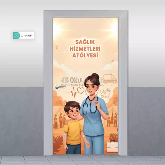 Meslek Lisesi Kapı Giydirme | Sağlık Hizmetleri Atölyesi