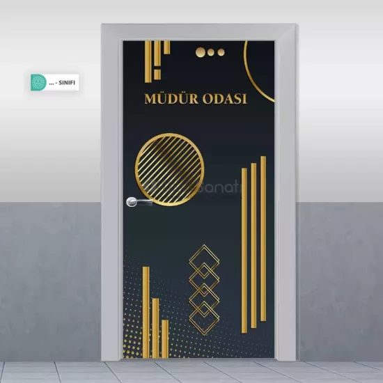 Müdür Odası Kapı Giydirme | Şık ve Kurumsal