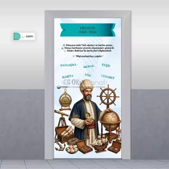 Türk Büyükleri Kapı Giydirme | Piri Reis