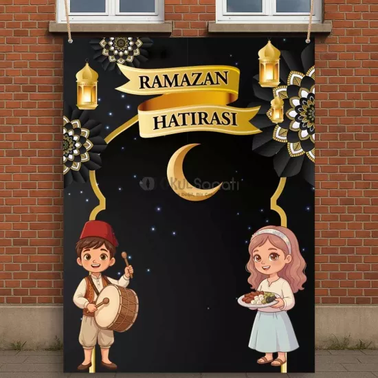 Ramazan Hatırası Fotoğraf Çekim Brandası