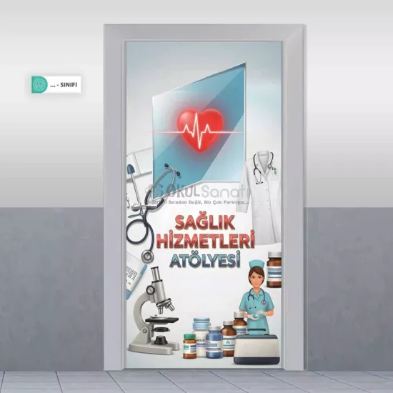 Sağlık Hizmetleri Atölyesi Kapı Giydirme 