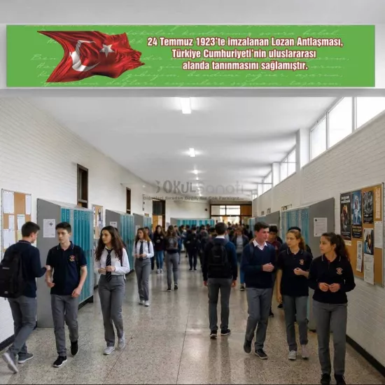 Sosyal Bilimler, Tarih Sokağı Okul Kiriş Yazısı