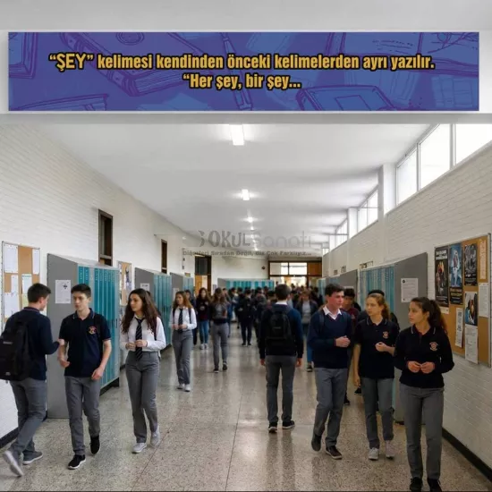 Türkçe ve Edebiyat Okul Kiriş Yazısı | Yazım Kuralları