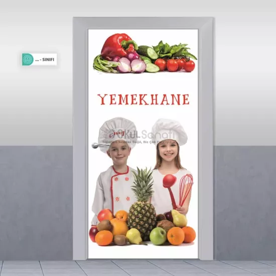 Yemekhane & Mutfak Kapı Giydirme 