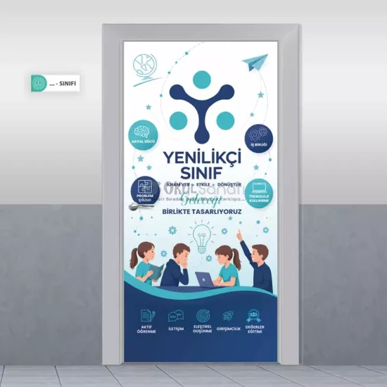 Okul Kapı Giydirme | Yenilikçi Sınıf