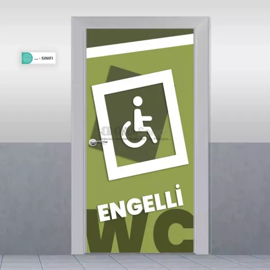 Wc Kapı Giydirme | Engelli Wc