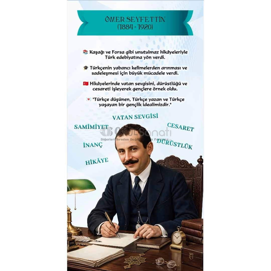 Türkçe Edebiyat Kapı Giydirme Ömer Seyfettin