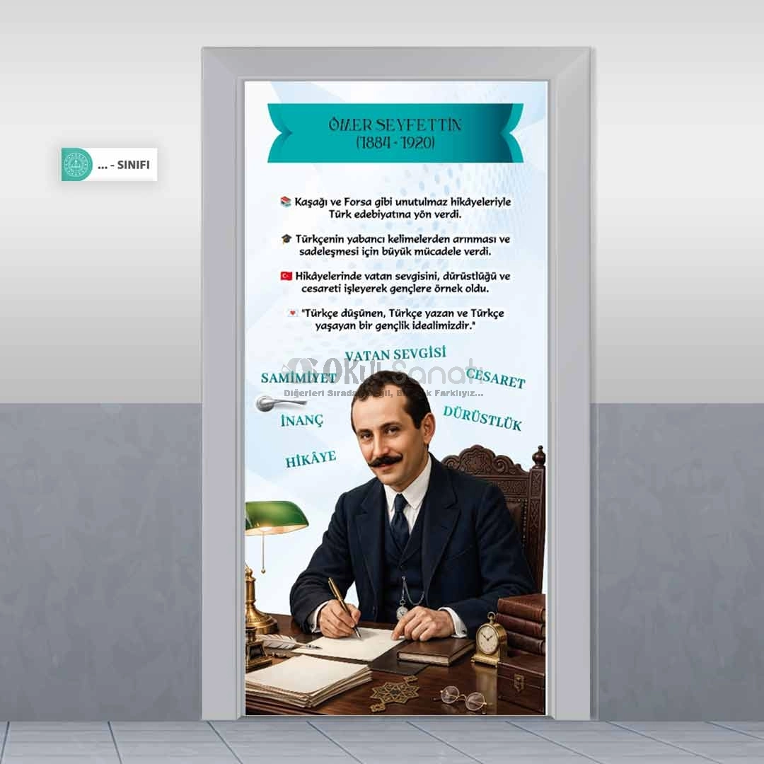 Türkçe Edebiyat Kapı Giydirme Ömer Seyfettin