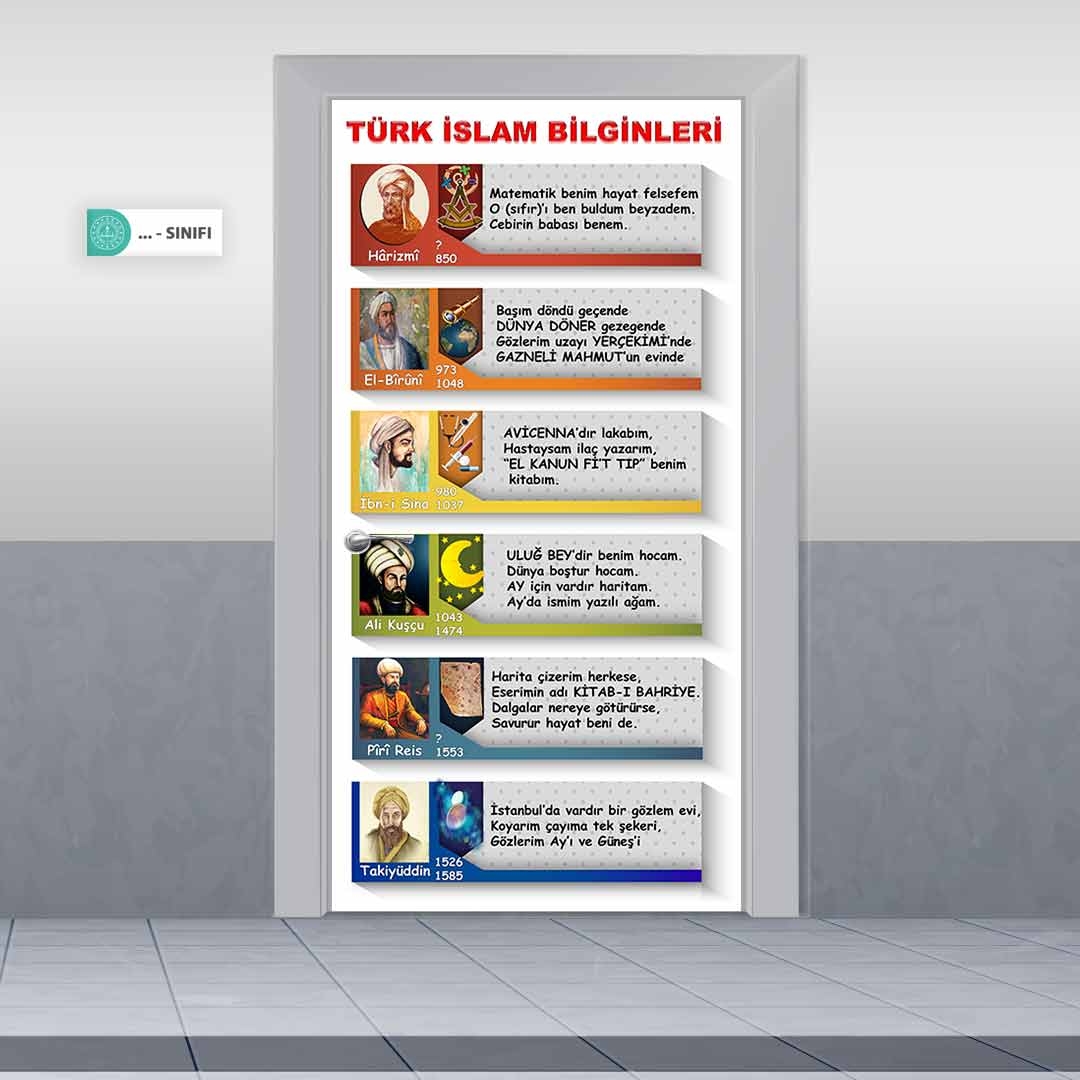 Türk İslam Bilginleri Kapı Giydirme