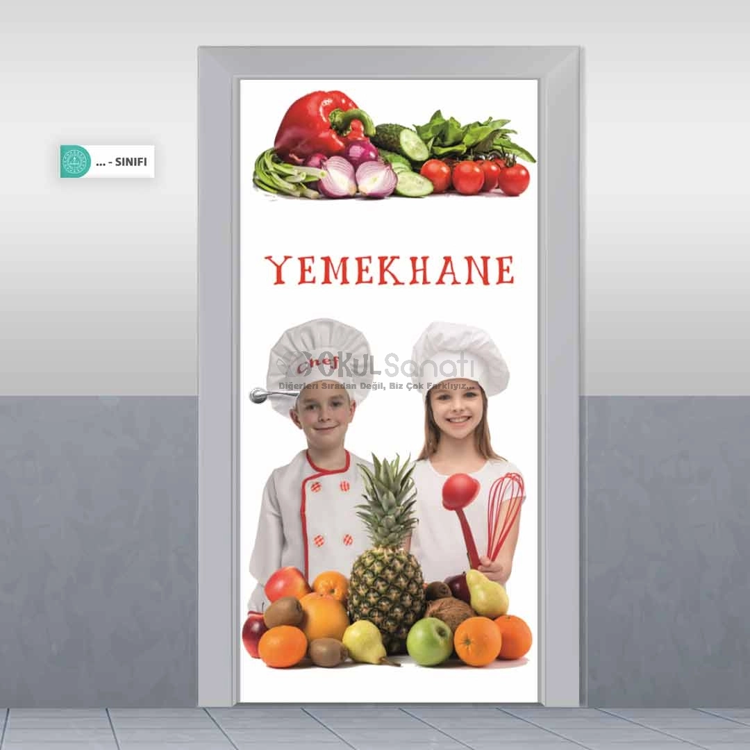 Yemekhane & Mutfak Kapı Giydirme