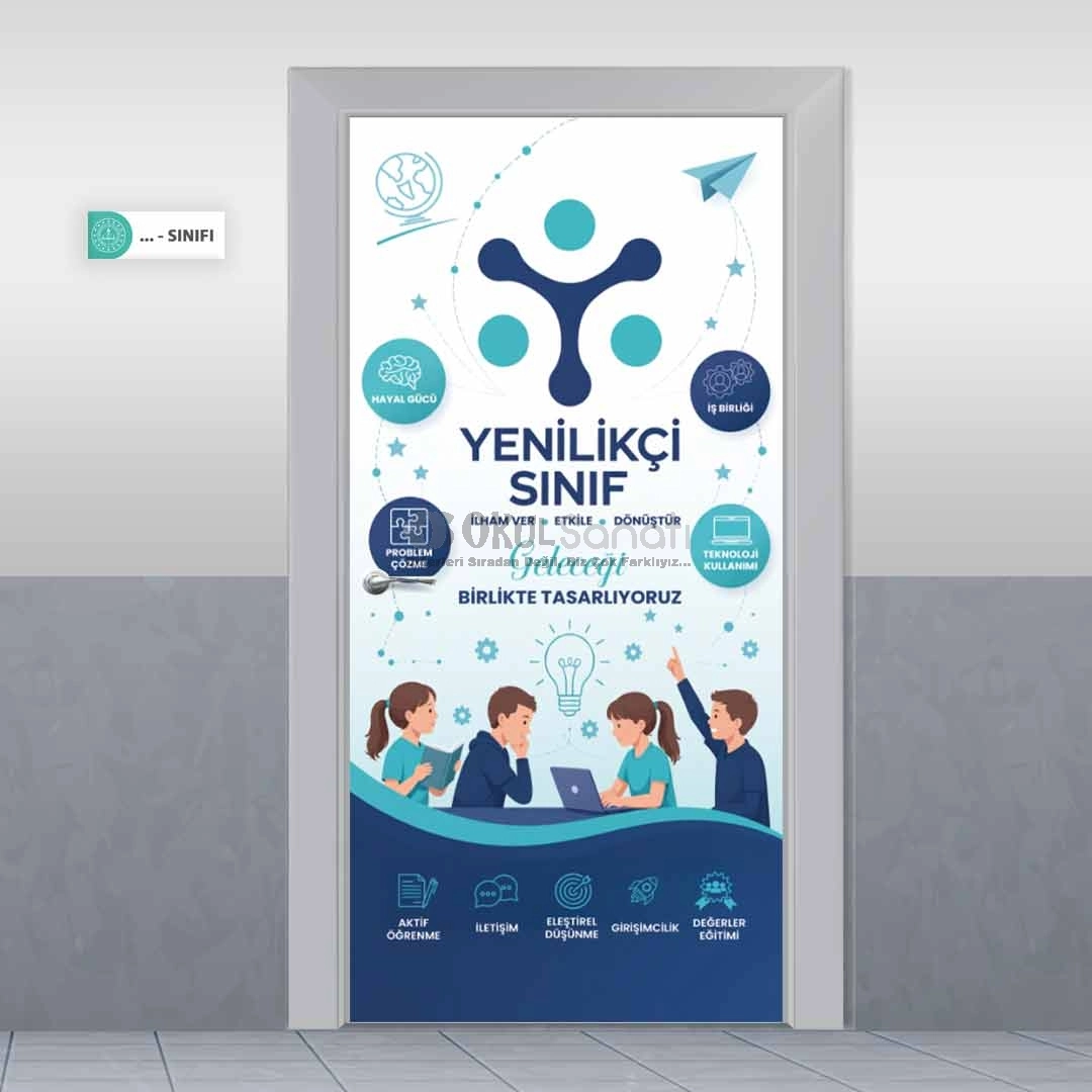 Yenilikçi Sınıf Kapı Giydirme